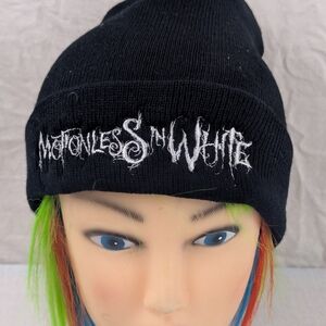 Motionless In White NWOT Black Beanie Unisex